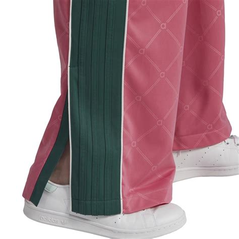 adidas groen met roze broek|Adidas sportbroeken retro.